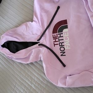 North Face women's pink/purple Hoodie. Size L.